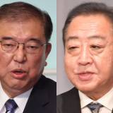 【政治】まさか「増税ツープラトン」選挙公示→石破首相「防衛増税」、野田代表「金融所得課税」マジか、ネット騒然「正直すぎる」「今言うか？」「どっちも増税派」