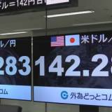 【速報】１ドル＝１４３円台に、円高止まらず