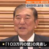 【政治】低所得世帯に給付金…政府の経済対策原案「103万円の壁」は言及されず