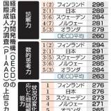 【ＯＥＣＤ調査】日本の大人「学力」はトップ水準、生活満足度は最下位