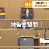 【千葉県柏市】自転車ひょっこり男主張　裁判で「体重移動しただけ」否認　飛び出し「反対の歩道へ」