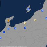 【地震】石川県で最大震度5強の強い地震　石川県・輪島市、珠洲市