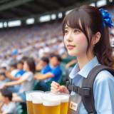 【売り子】1日300杯売った「元ビールの売り子」が“リアルなギャラ事情”を暴露。1杯あたりのインセンティブと1日に稼げる総額は