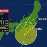 台風13号 最新情報 きょう午後にも東海～関東に上陸のおそれ