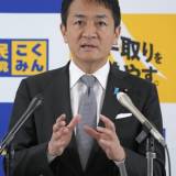 【国民民主党】玉木氏、進退判断の考え　「年収の壁」収拾後、不倫問題で