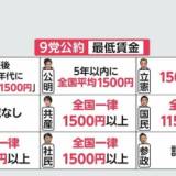 【衆院選】物価高対策は「給付」か「減税」か…自民・公明→現金給付　立憲→給付と税額控除　他→消費税減税