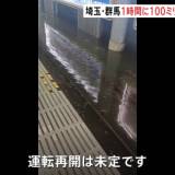 【警報】県庁に落雷も…埼玉の8自治体で1時間に100ミリ以上の猛烈な雨　線路が冠水して鉄道にも影響　記録的短時間大雨情報