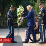 【トランプ】戦死兵のアーリントン墓地で遺族と違法撮影 側近が違法行為を制止した墓地職員を「押した」と陸軍 騒ぎになるかも